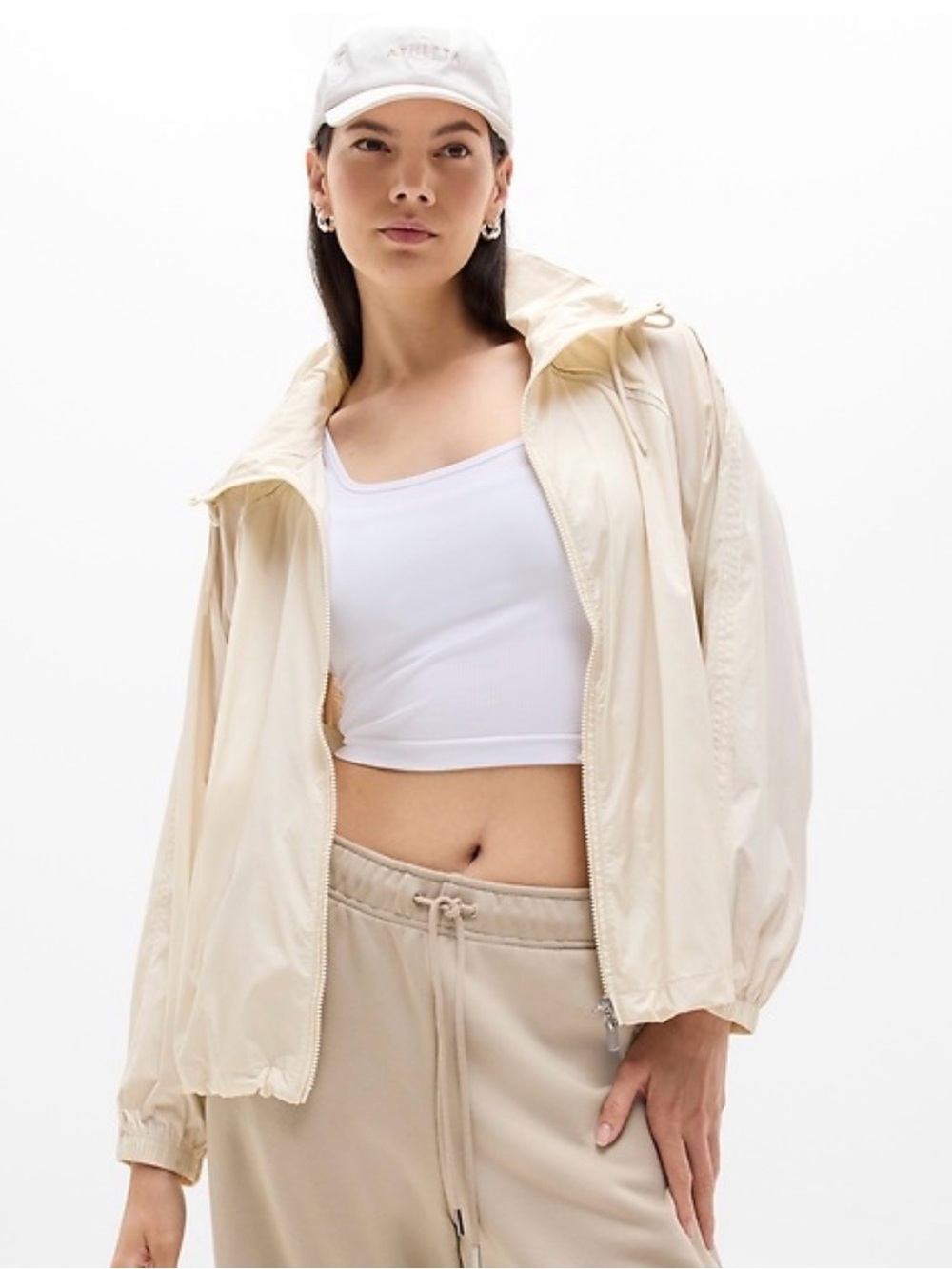 Athleta Rise Jacket in Bone - Picture 3 of 6